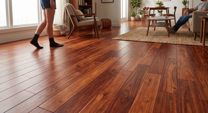Cherry Floor Installation in Rotonda West, FL