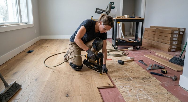 Hardwood Floor Installation in Sarasota County, FL
