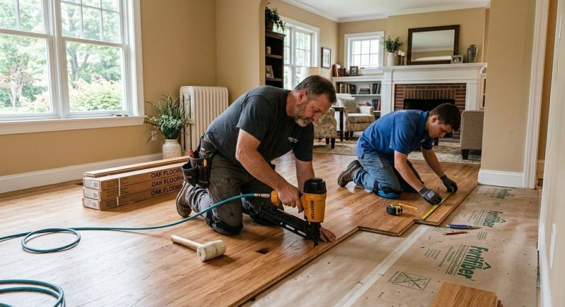 Hardwood Floor Installation in Sarasota County, FL