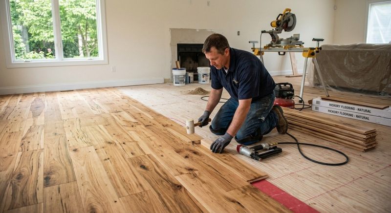 Hickory Floor Installation in Venice, FL