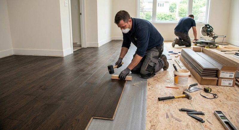 Hickory Floor Installation in Venice, FL