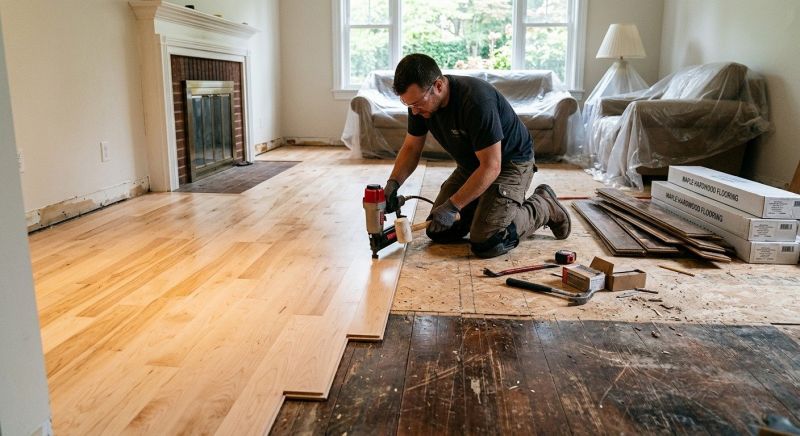 Maple Flooring Installation in Charlotte County, FL
