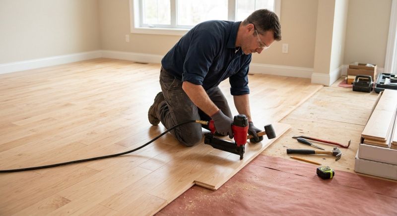 Maple Flooring Installation in Nokomis, FL