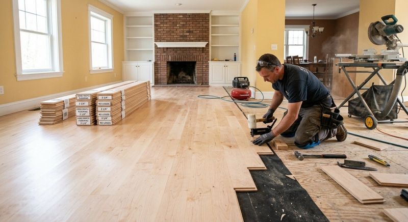 Maple Flooring Installation in Port Charlotte, FL