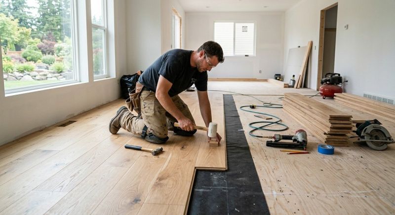 Oak Floor Installation in Venice, FL