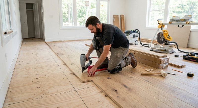 Oak Floor Installation in Nokomis, FL