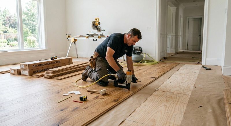 Oak Floor Installation in Sarasota County, FL