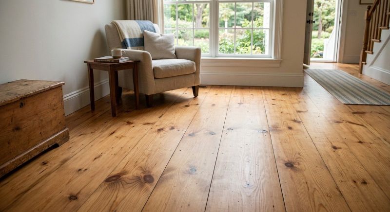 Pine Floor Installation in Venice, FL