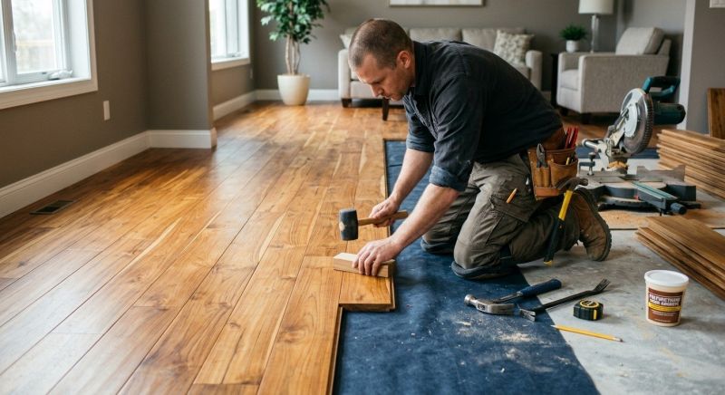 Teak Flooring Installation in Venice, FL