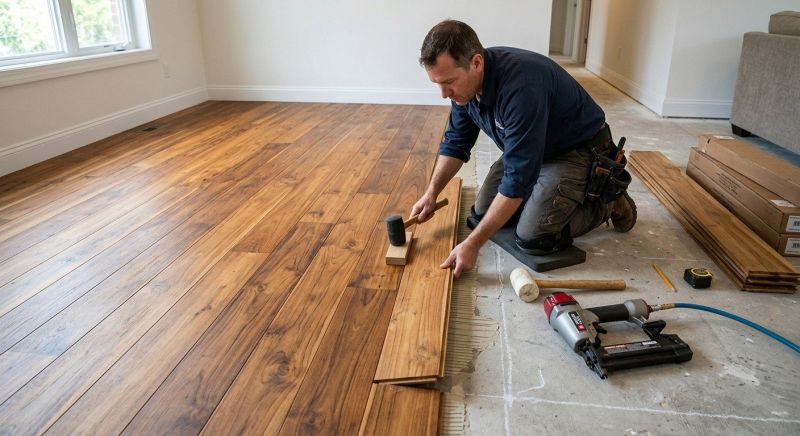 Teak Flooring Installation in Venice, FL