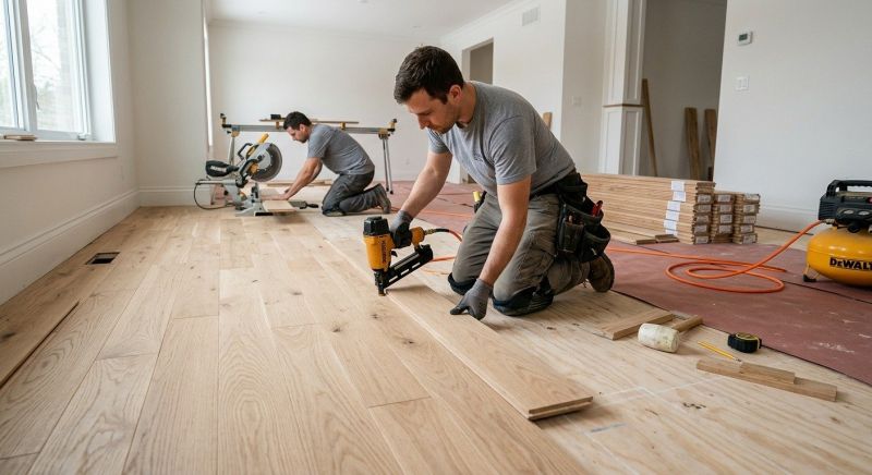 Wood Floor Replacement in Venice, FL