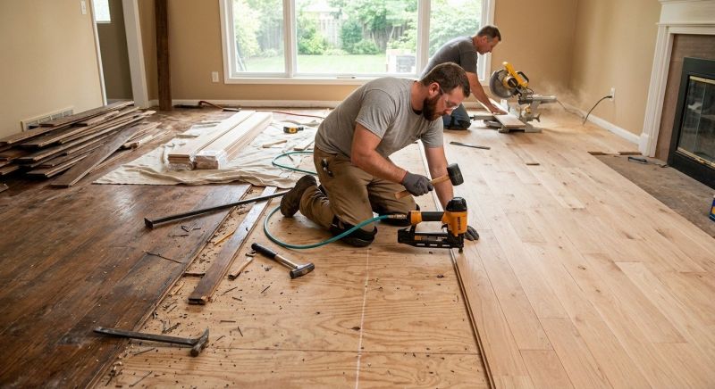 Wood Floor Replacement in Sarasota, FL